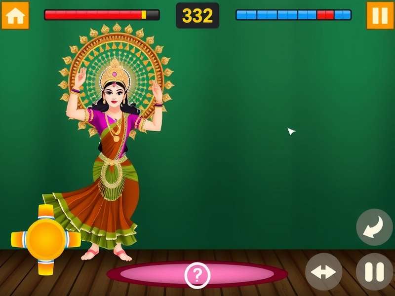 Bharatanatyam Bliss Game Screenshot